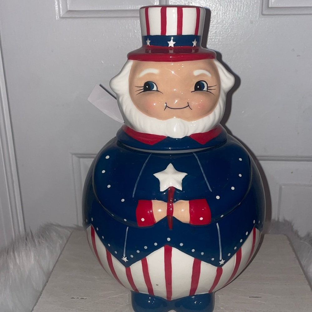 Johanna Parker Uncle Sam Cookie Jar